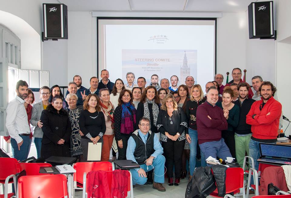 “THE EUROPEAN GATEWAY” – 4th Transnational meeting in Sevilla - Esmovia